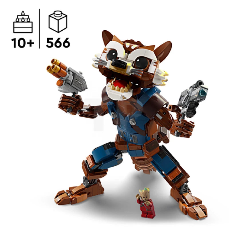 Lego Super Heroes Rocket y Bebé Groot (76282)