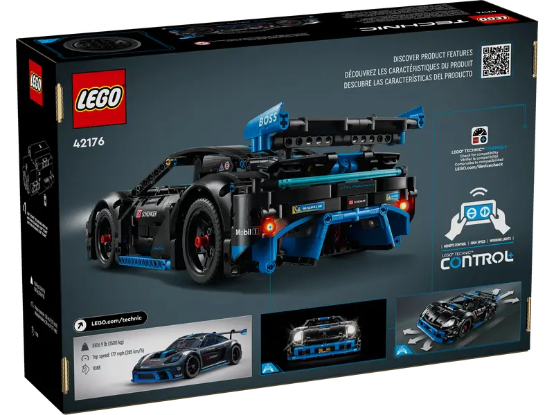Lego Technic Coche de Carreras Porsche GT4 e-Performance (42176)