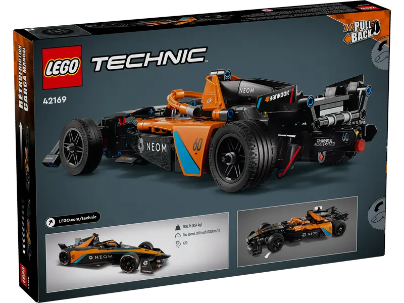 Lego Technic NEOM McLaren Formula E Race Car (42169)