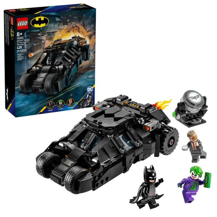 Lego Tumbler de Batman™ vs. Two-Face™ y The Joker™ (76303)