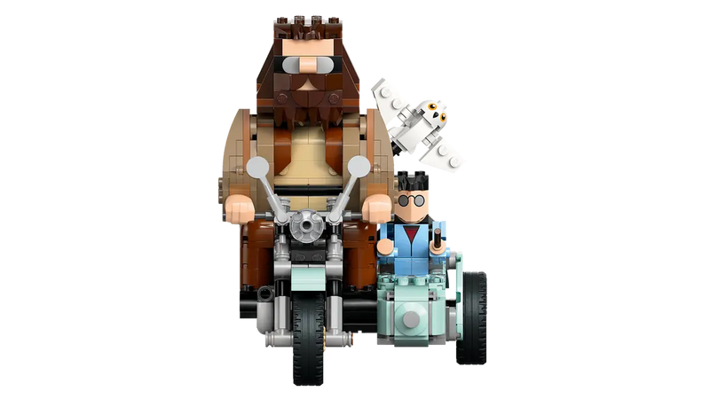 LEGO 76443 Moto de Hagrid y Harry Potter - Viaje Mágico Volador