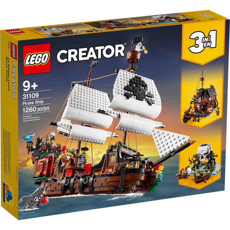 Lego Creator Barco Pirata 3 en 1 (31109)