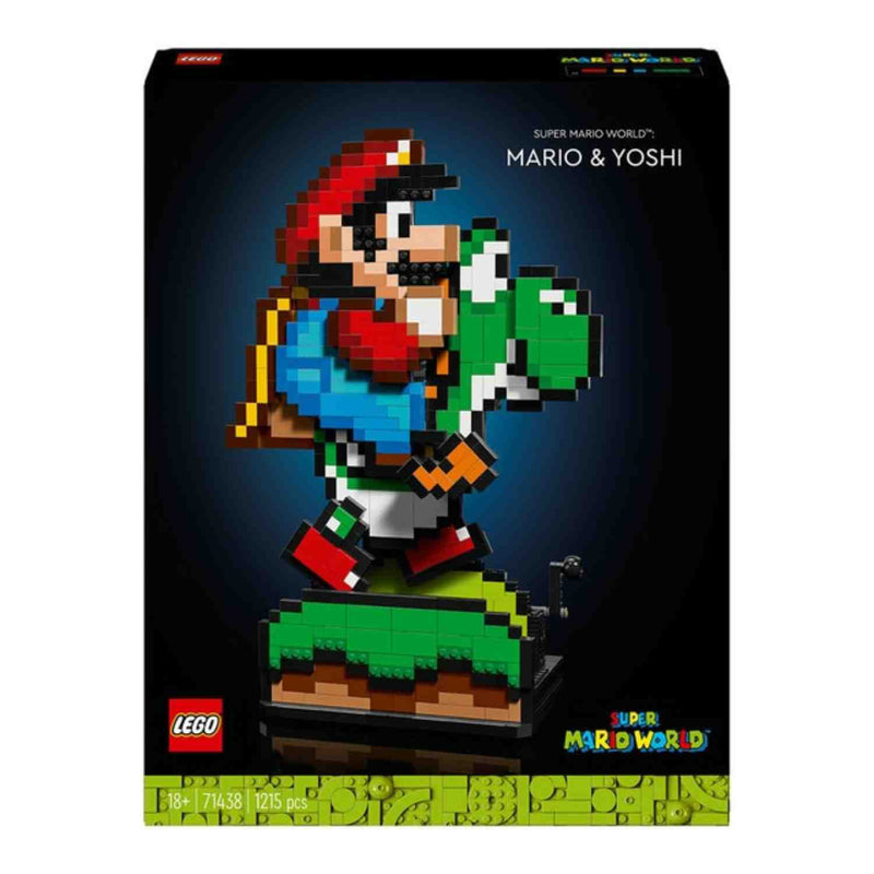 LEGO Super Mario World Mario y Yoshi 71438 - Set Coleccionista