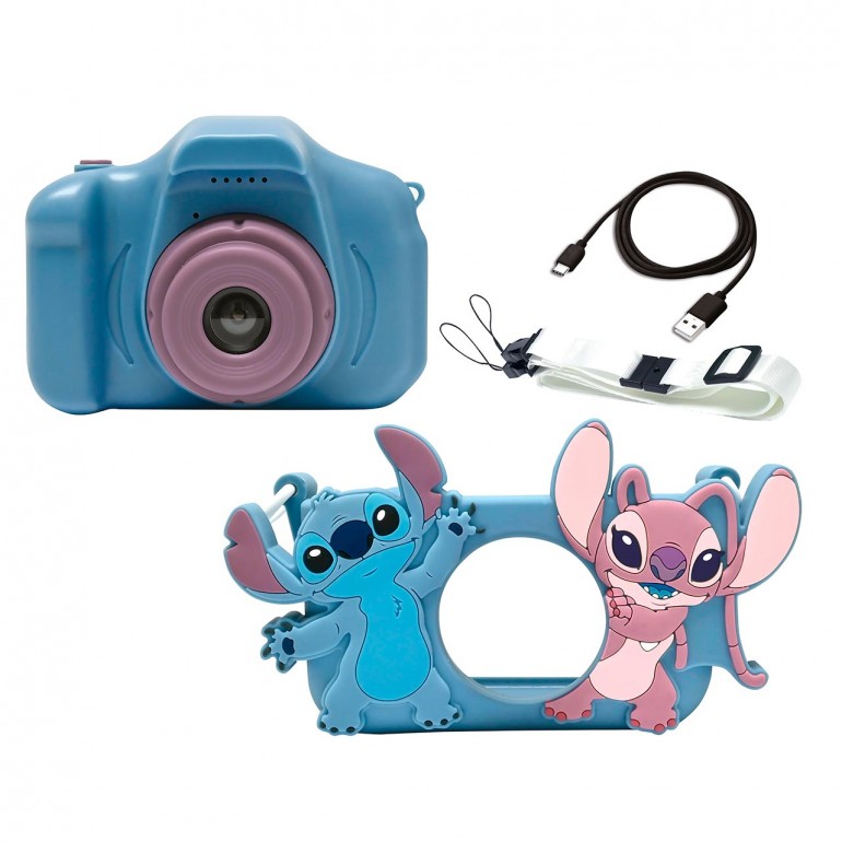 Lexibook Camara Infantil con Protección de Stitch (LE-DJ078D)