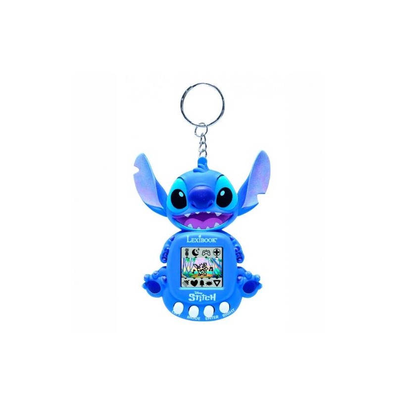 Lexibook Llavero Mascota Interactiva Disney Stitch (LE-JLMB10D)