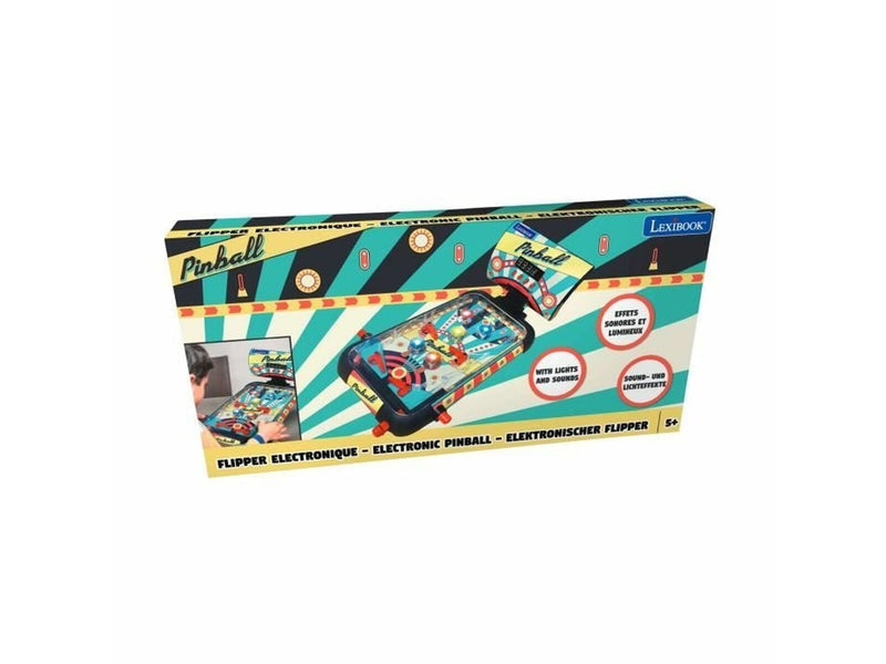 Lexibook Pinball Electronic Con Luz y Sonidos (LE-JG610)