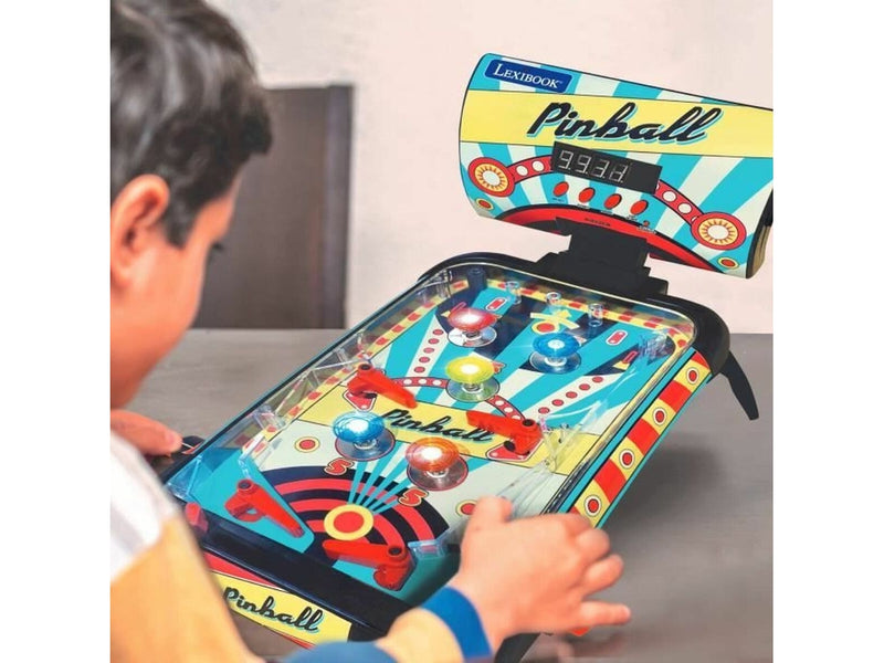 Lexibook Pinball Electronic Con Luz y Sonidos (LE-JG610)