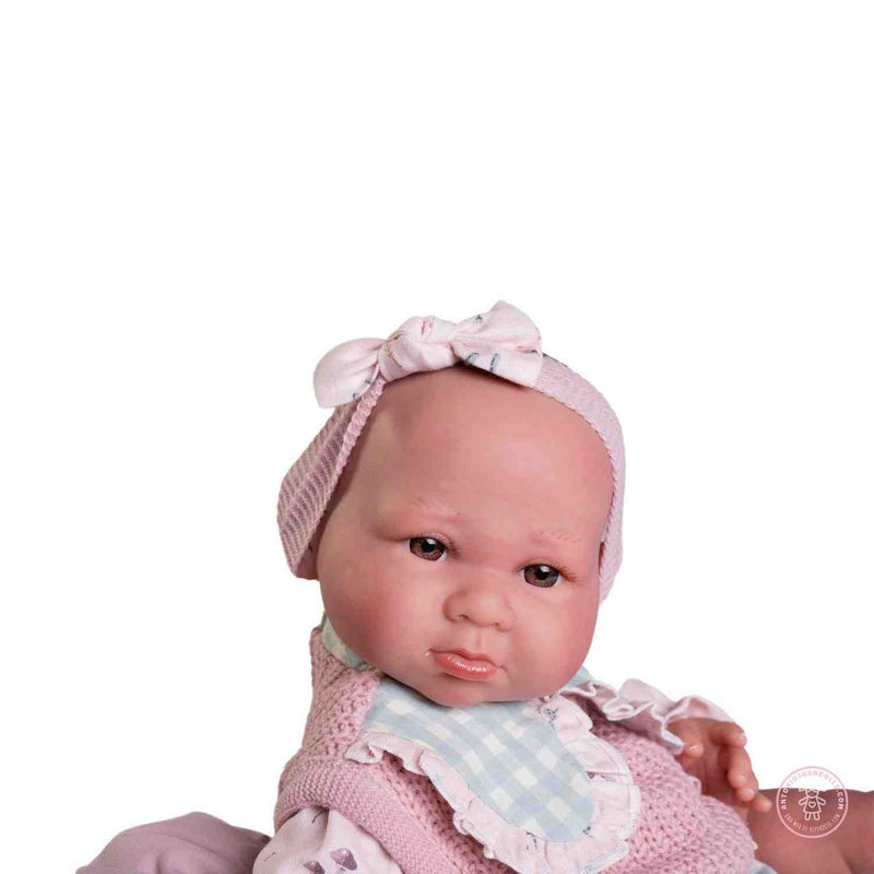 Sweet Reborn Luca con Bolso — Muñecas Antonio Juan, ref. 80329 (vista 4)