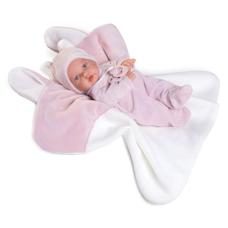 Muñecas Antonio Juan Petit blandito con mantita zorrito (12439)