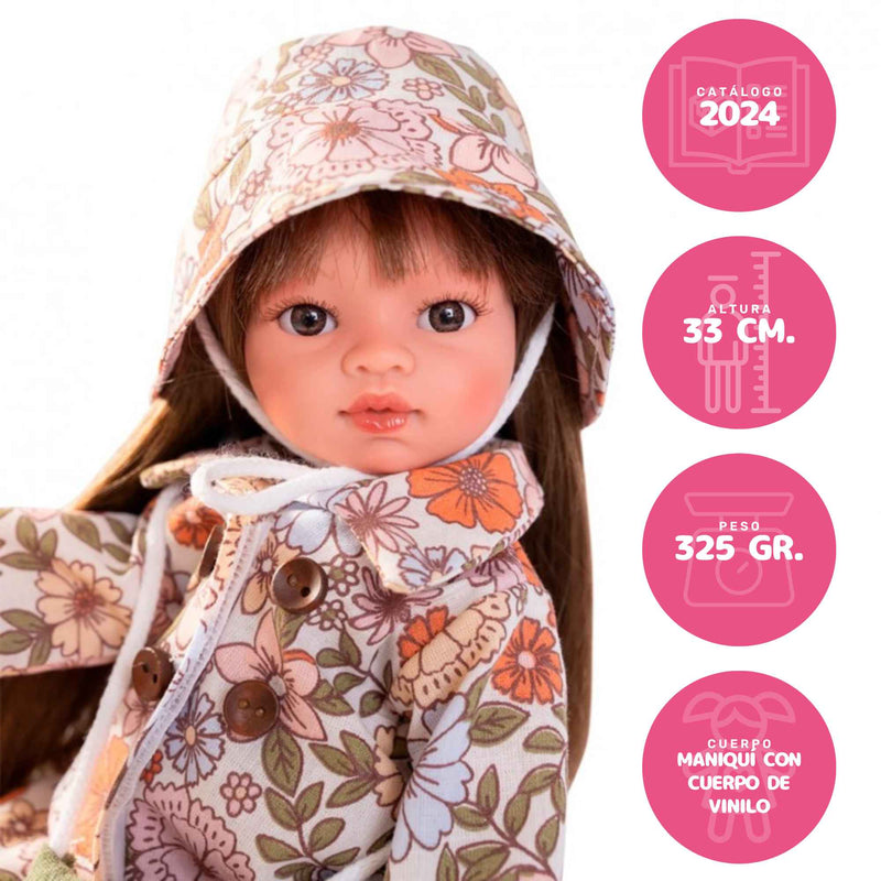 Muñecas Antonio Juan Emily Chubasquero (25304)