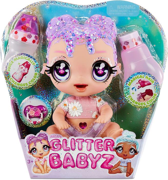MGA Glitter Babyz Lilac Little Flower (74866)
