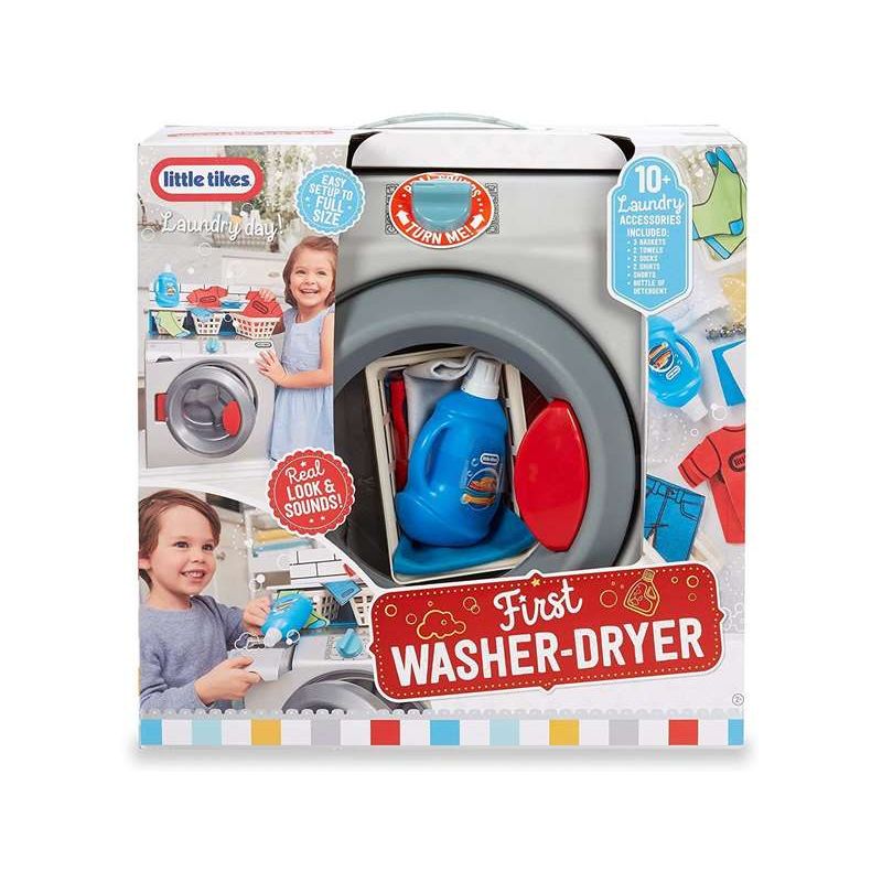 Little Tikes Mi Primera Lavadora Secadora - Juguete Educativo para Niños