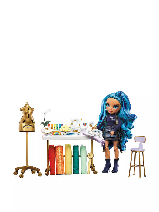 MGA  Rainbow High Dream & Design Fashion Studio Playset and Skyler Doll (587514)