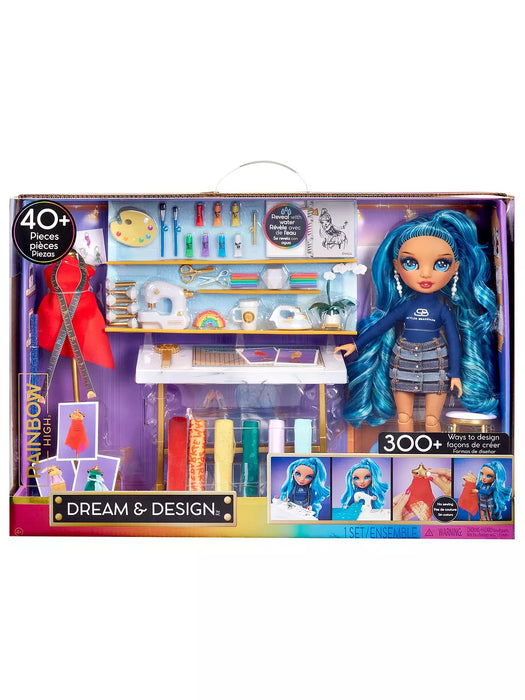 MGA  Rainbow High Dream & Design Fashion Studio Playset and Skyler Doll (587514)