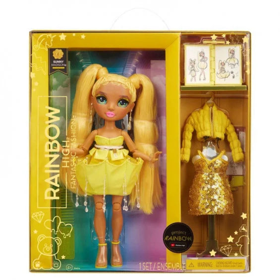 MGA Rainbow High Fantastic Fashion Doll Sunny (587347)