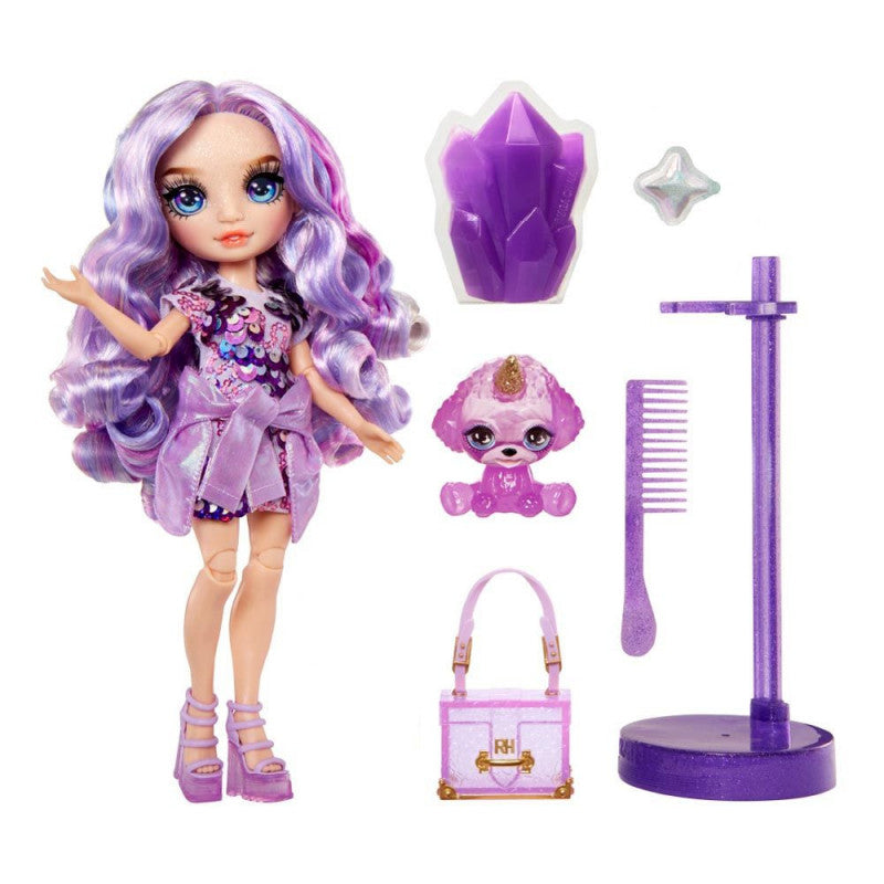 Rainbow High Rainbow World Violet Purple - Muñeca Articulada 120223