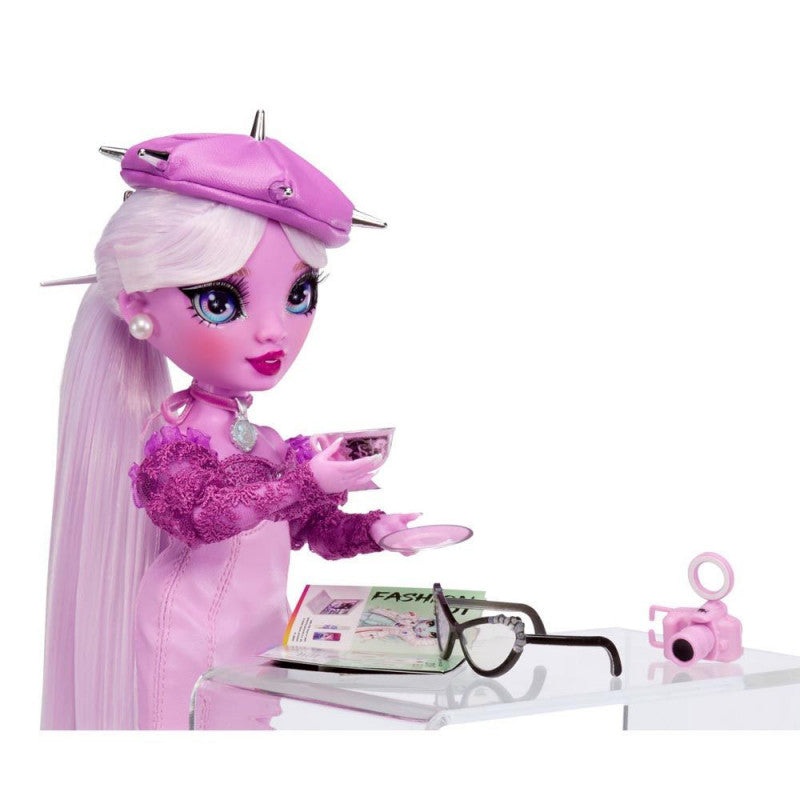 MGA Rainbow High Shadow High Muñeca Lavender Lynne (592815)