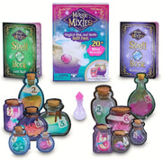 Contenido del pack de recarga Magic Mixies: pociones, ingredientes y libros de hechizos