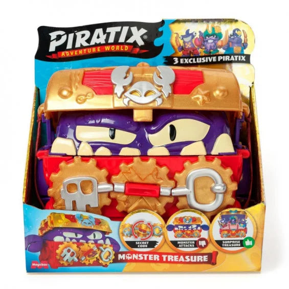 Magic Box Piratix Adventure World Monster Treasure (PPXSP116IN10)