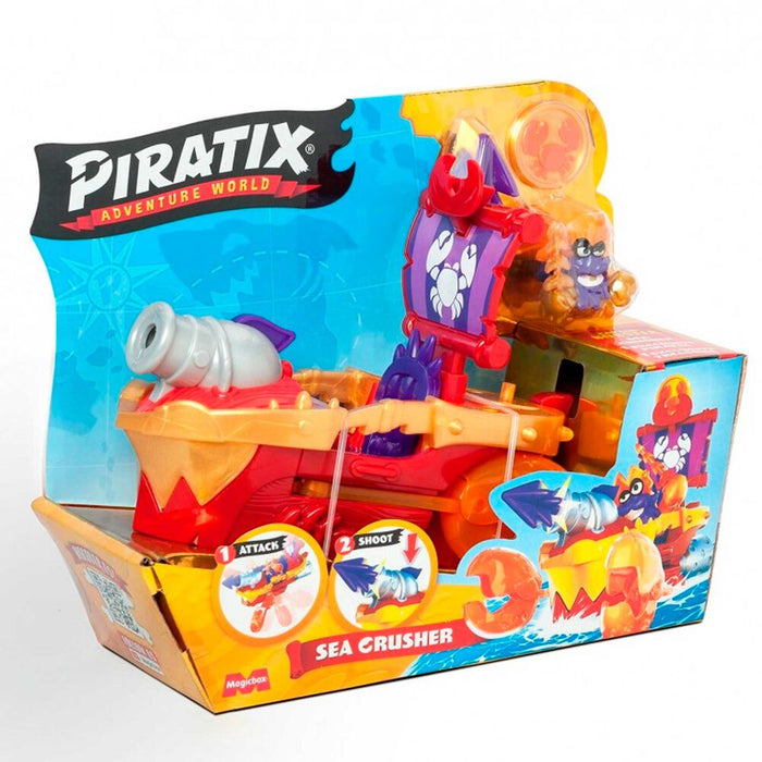 Magic Box Piratix Adventure World Sea Crusher (PPXSP114IN20)