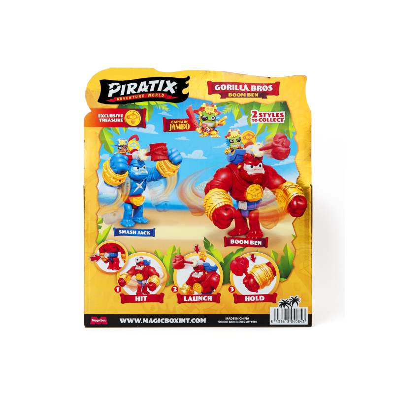 Piratix Boom Ben Gorilla Bros PPXSP116IN50