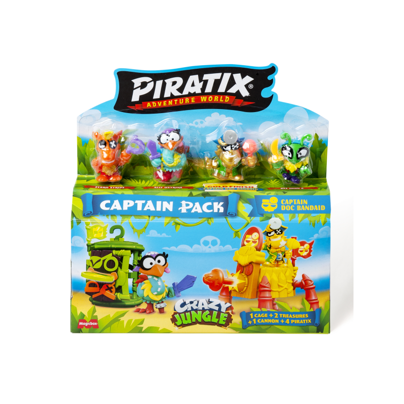 Magic Box Piratix Crazy Jungle Captain Pack (PPX3B612IN00)