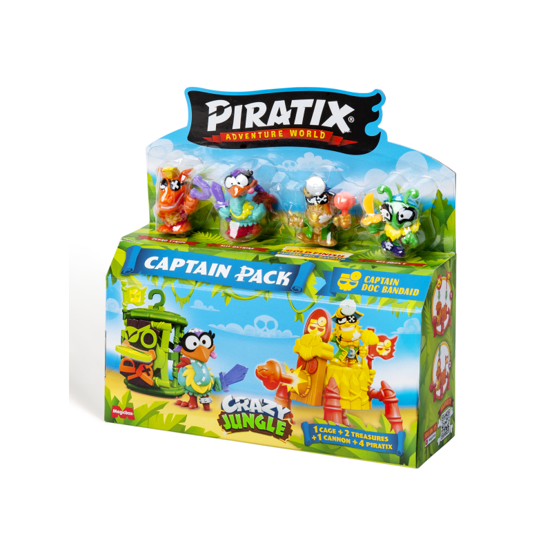 Magic Box Piratix Crazy Jungle Captain Pack — Híper Ocio