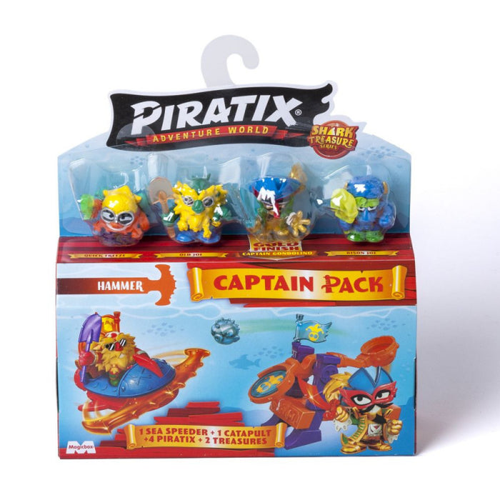 Magicbox Piratix Shark Treasure Captain Pack (PPX2B616IN00)