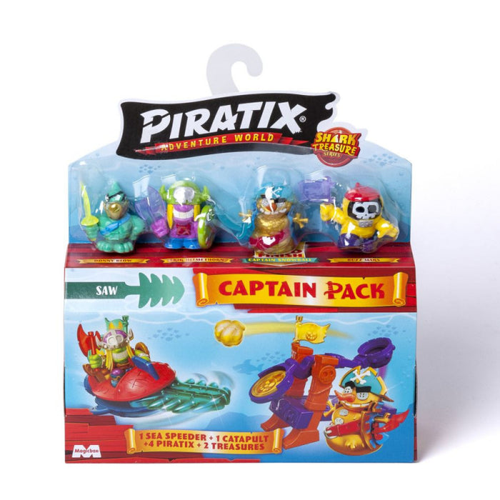 Magicbox Piratix Shark Treasure Captain Pack (PPX2B616IN00)