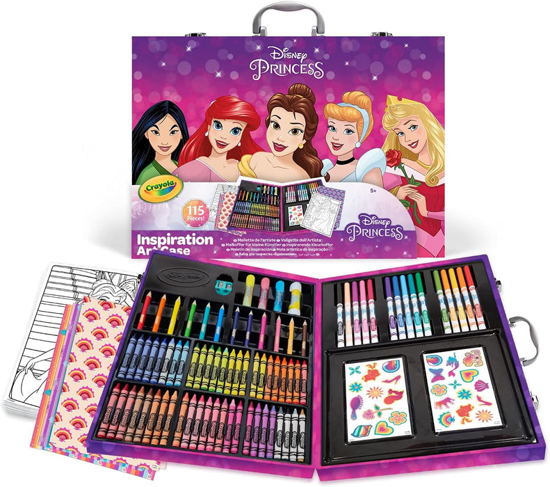 Crayola Maletín del artista Princesas Disney (251094)