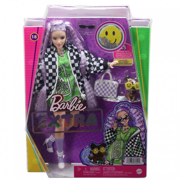 Mattel Barbie Doll Extra Racing Jacket (HHN10)