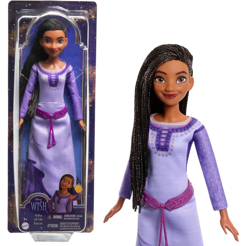 Mattel Disney Wish El Poder De Los Deseos, Muñeca Asha (HPX23)