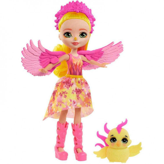 Mattel Enchantimals Royal Falon Fénix Y Mascota Sunrise (GYJ04)