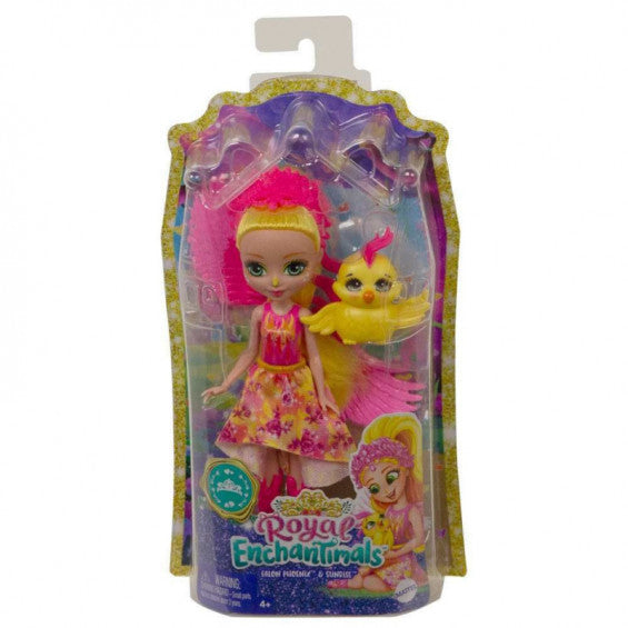 Mattel Enchantimals Royal Falon Fénix Y Mascota Sunrise (GYJ04)