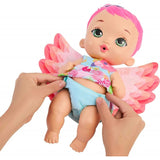 Mattel My Garden Baby Flamingo Rosa Bebe y Hace Pipí (HPD12) (vista 2)