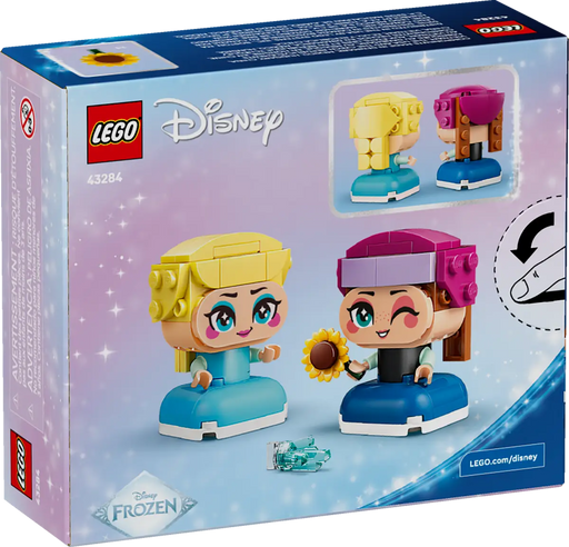 Mini Anna y Elsa LEGO Disney Frozen - Caja del producto ref. 43284