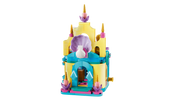 Mini Palacio LEGO Disney cerrado portátil con Ariel, delfín y tesoros