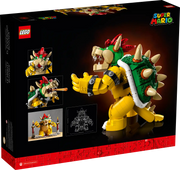 Modelo LEGO Bowser 71411 rey de los Koopas con torres derribables bloque POW y sistema de articulación completo
