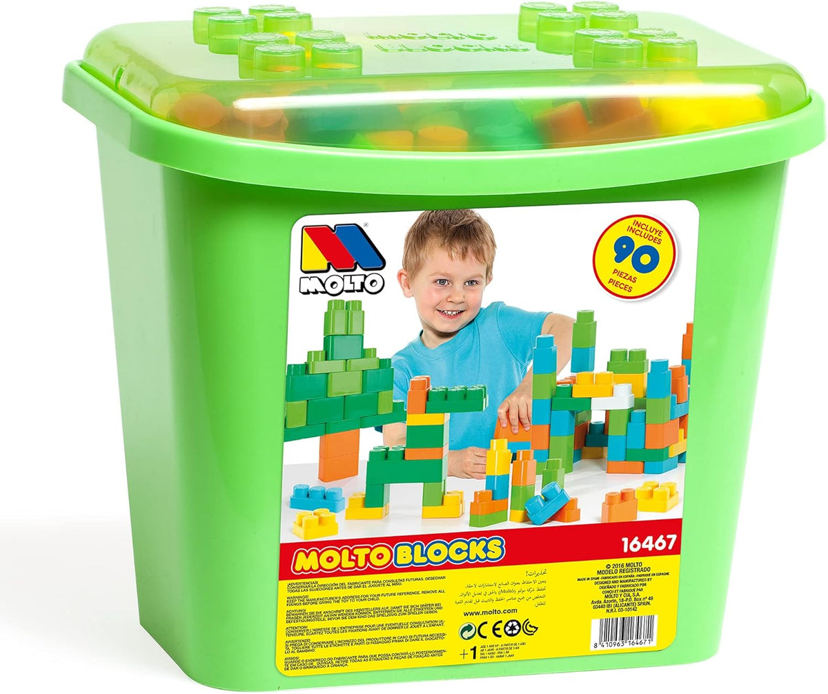 Moltó Cubeta Blocks 90 piezas (16467)