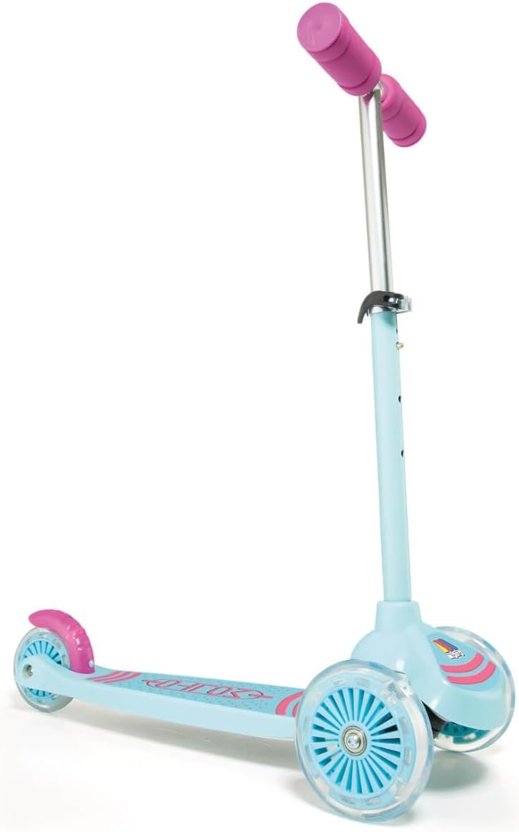 Patinete Moltó Maxi Scooter con Luces LED Rosa - Diversión Luminosa y Segura (24222)