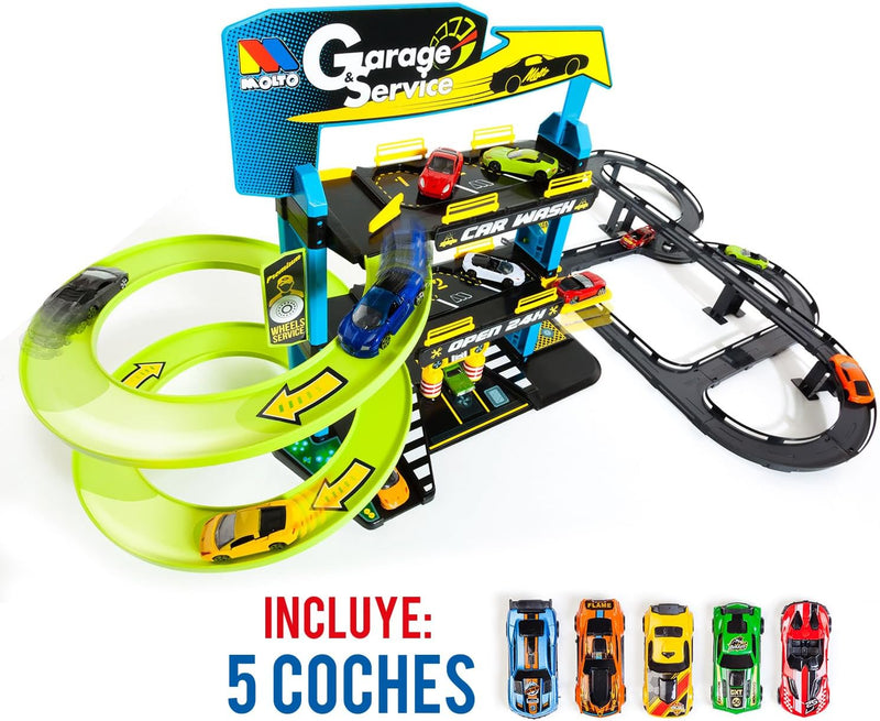 Moltó Parking 3 Plantas + 5 Coches 17403