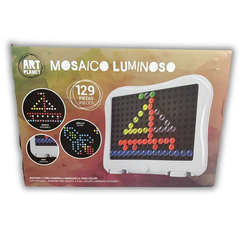 Toy Planet Pizarra Pinchitos Luminosos (02111)