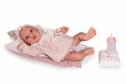Muñeca Antonio Juan Ref 33002 Erika con cambiador
