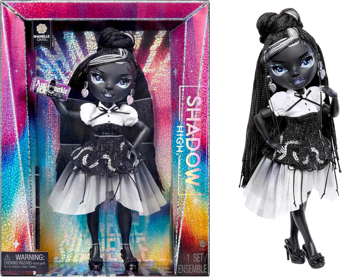 Muñeca Rainbow High Shadow High Shanelle Onyx con
