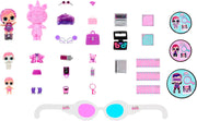 Muñecas L.O.L. Surprise Eye Spy con accesorios de espionaje, outfits brillantes y efectos especiales incluidos
