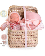 Muñecas Antonio Juan - Canastilla con Ariel para los papis y el bebé. Organic doll (86326)
