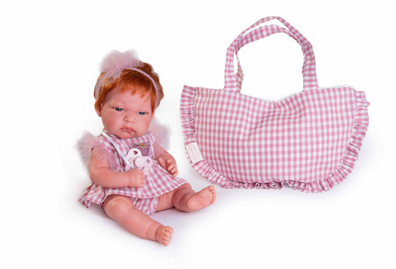 Muñecas Antonio Juan - Recién Nacida Baby Toneta con bolsito de paseo para ti (60353)