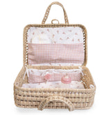 Maleta de Palma flores y vichy Antonio Juan referencia 92321