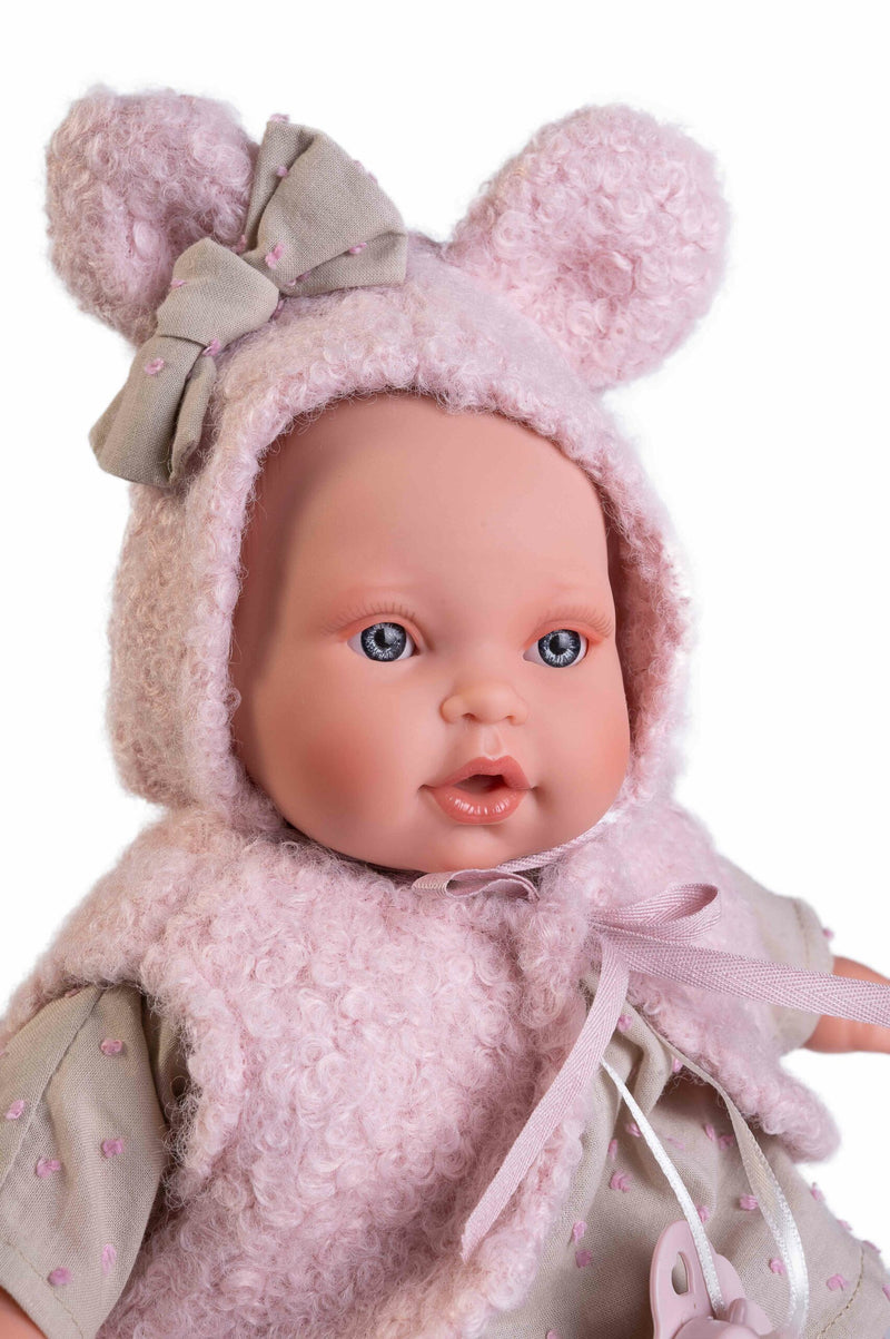 Muñecas Antonio Juan Kika Lagrimitas con chaleco de orejitas (11320)