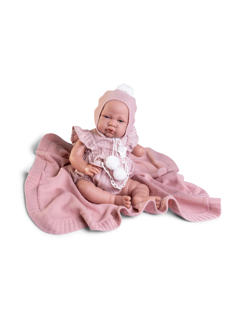 Muñecas Antonio Juan Recién Nacida inclusiva con mantita (33368)